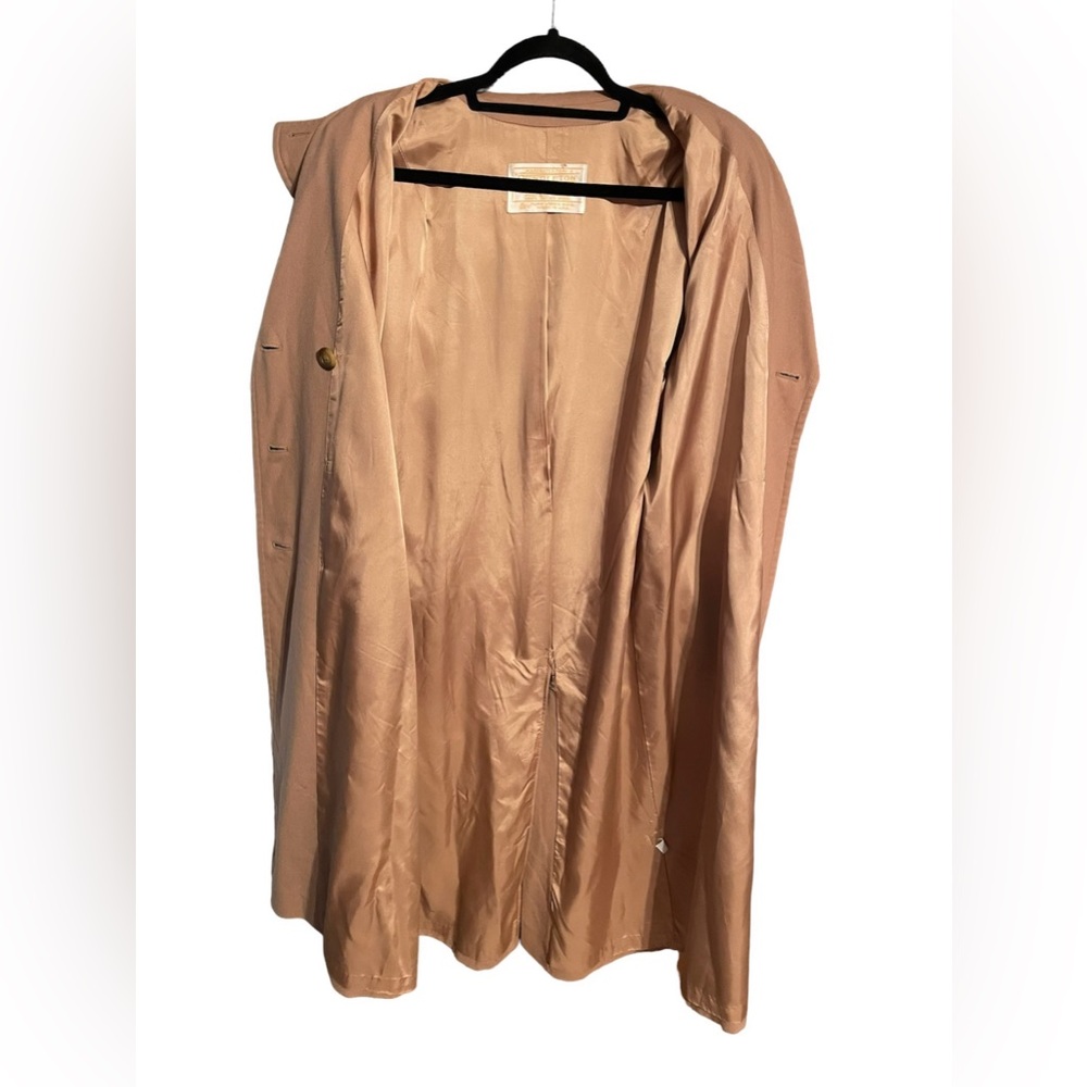 Vintage Pendleton Double Breasted Long Trench Coa… - image 3